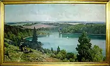 The Green Lake by Czeslaw Znamierowski, 145 x 250&nbsp;cm, 1955