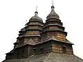 Kryvka, Turka district, L`viv region, St Nicholas church, 1763