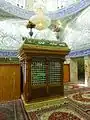 The grave of Kumayl, covered with a zarih