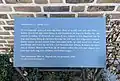 Wall poem&nbsp;[nl] in Nijmegen