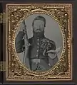 Private David Lowry, of Company E, 25th Virginia Cavalry Regiment
