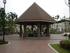 Gazebo and picnic grounds