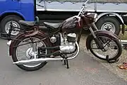IFA/DKW 125&nbsp;RT built in Zschopau, East Germany (1954-1956)
