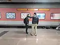 12958 Swarna Jayanti Rajdhani Express – Pantry car