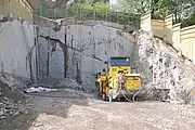 Atlas Copco equipment in the construction of West Link