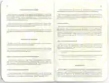 1995 South African Passport pages 38 and 39. Conditions of Issue, Information for Travellers and Caution notices in Afrikaans.