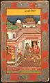 Malkausik Raga, folio from the Chunar Ragamala, dated February 24, 1591. Private collection, New York