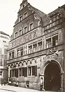 Roth'sches Hausin the Obere Straße(Photo around 1891)