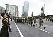 Personnel of the 1st Army Corps.