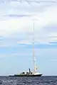 ROKS Yulgok Yi I launching a SM-2 anti-aircraft missile during RIMPAC 2012.