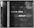 Electric shop sign