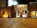 The ancient Porta Nuova gate which concludes the via.
