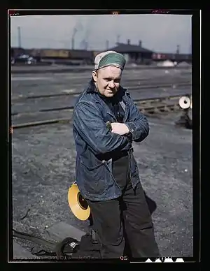 A switchman in Chicago