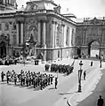 The band in 1938, when it was at the time under the authority of the Kingdom of Hungary (1920–1946).