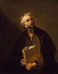 Philosopher (Plato), 1637, 124.4 x 99&nbsp;cm., Los Angeles County Museum of Art