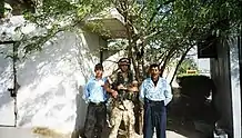 A soldier from the RGBW in Iraq.
