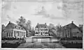 H. M. van Eck: Overview of Nijenhuis, etching 1827, like his watercolor rendition.