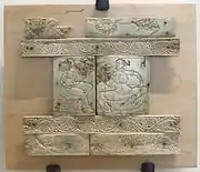 Ivory plaques