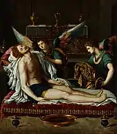The Body of Christ Anointed by Two Angels, c. 1593