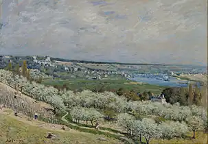 The Terrace at Saint-Germain, Spring, 1875,  The Walters Art Museum, Baltimore
