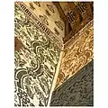 Bodley's designs in the SE corner of the south aisle