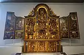 Altar with Passion scenes, from Oplinter, Flemish Brabant (Belgium), c. 1530–1540