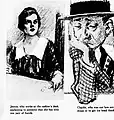 "Jennie, who works at the cashier's desk, explaining to someone that she only has one pair of hands," The Soda Fountain, August 12, 1917