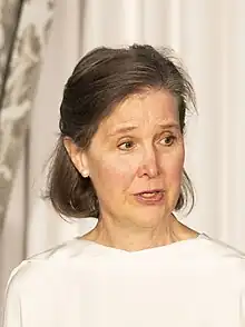 Patchett speaks during the Kennedy Center Honors in Washington, D.C. on December 2, 2023