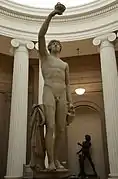 Antinous  circa 130–138  restored (circa 1795) as Ganymede