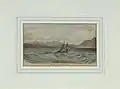 Arran from off Whiting Bay, Aberdeen Archives, Gallery & Museums Collection