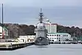 JS Asuka at Yokosuka on 22 February 2017.