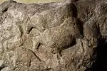 Bloque esculpido de Fourneau du Diable