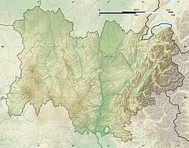 Bouble is located in Auvergne-Rhône-Alpes