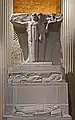 Monument to Unknown Heros by Bouchard at the Pantheon.