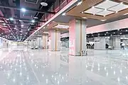 Line 16 paid area concourse (December 2022)