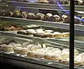 Graffe amongst other desserts, including Berliners