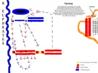 First phase of battle