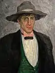 Portrait of NikolaiBernhard Folkestad  (1879 –1933)