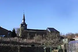 The church in Bièvres