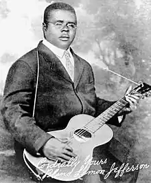 The only known photograph of Jefferson,
taken circa 1926