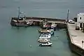Boats in harbour