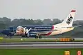 Boeing 737-5Y0 OM-SEG Tatjana Batinic&nbsp;[de] (Miss Austria 2006)