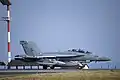 An EA-18G of VAQ-134 at Spangdahlem Air Base, March 2022