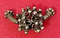 Silver earring from 14 century