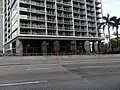 Entrance and bottom of the Viceroy Hotel & Spa
