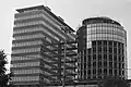 Construction of oval tower, 1989