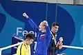 Boys' light welterweight Victory Ceremony