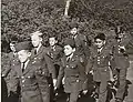Boys in dress uniform, 1948 or 1949, Macfadden's Tarrytown School
