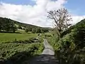A nearby bridge across the Chewfru