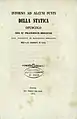 Intorno ad alcuni punti della statica, 1853